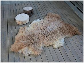 Шкура сибирской овцы Shkura-Dekor рыжая, фото 3