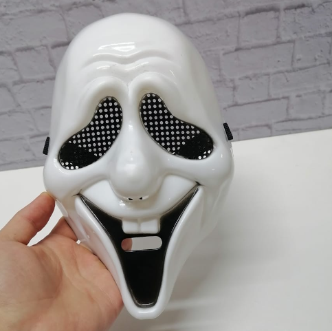 Маска на хэллоуин Крик смеющийся, карнавальная маска - фото 2 - id-p111720353