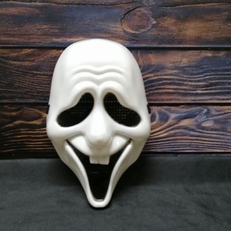 Маска на хэллоуин Крик смеющийся, карнавальная маска - фото 1 - id-p111720353