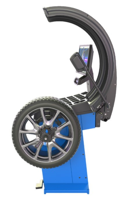 Станок для балансировки колес автомототранспортных средств (новый) СБМП-60/3D Plus (УЗ, ТЛУ) - фото 5 - id-p111367412