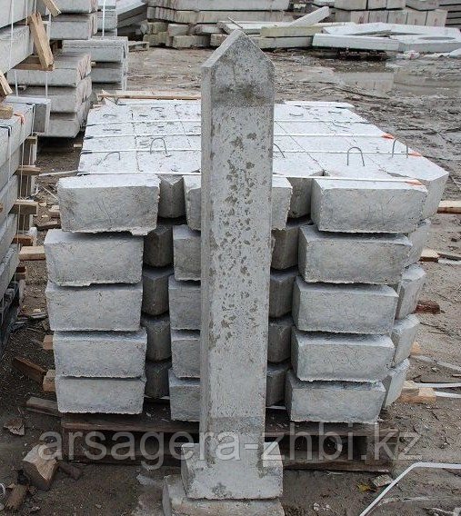 бетонные столбики