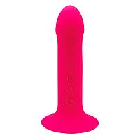 Фаллоимитатор Hitsens 2 с вибрацией розовый от Adrien Lastic (17,2*4 см.)