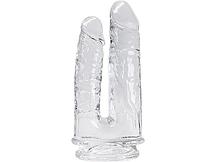 Двойной фаллоимитатор Imperium прозрачный от Alive