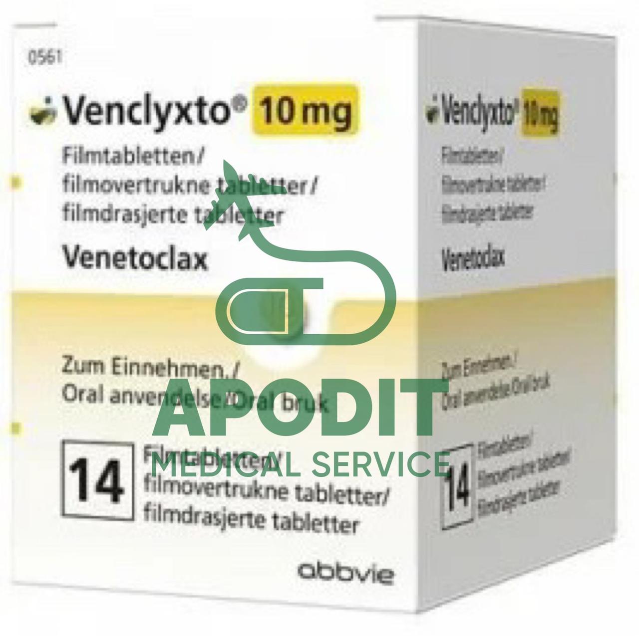 Венкликсто /Venclyxto 10 мг, 50 мг, 100 мг - фото 1 - id-p111721949