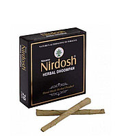 Нирдош Аюрведические сигареты без фильтра без табака и никотина Maans Nirdosh Herbal dhoompan  20 шт