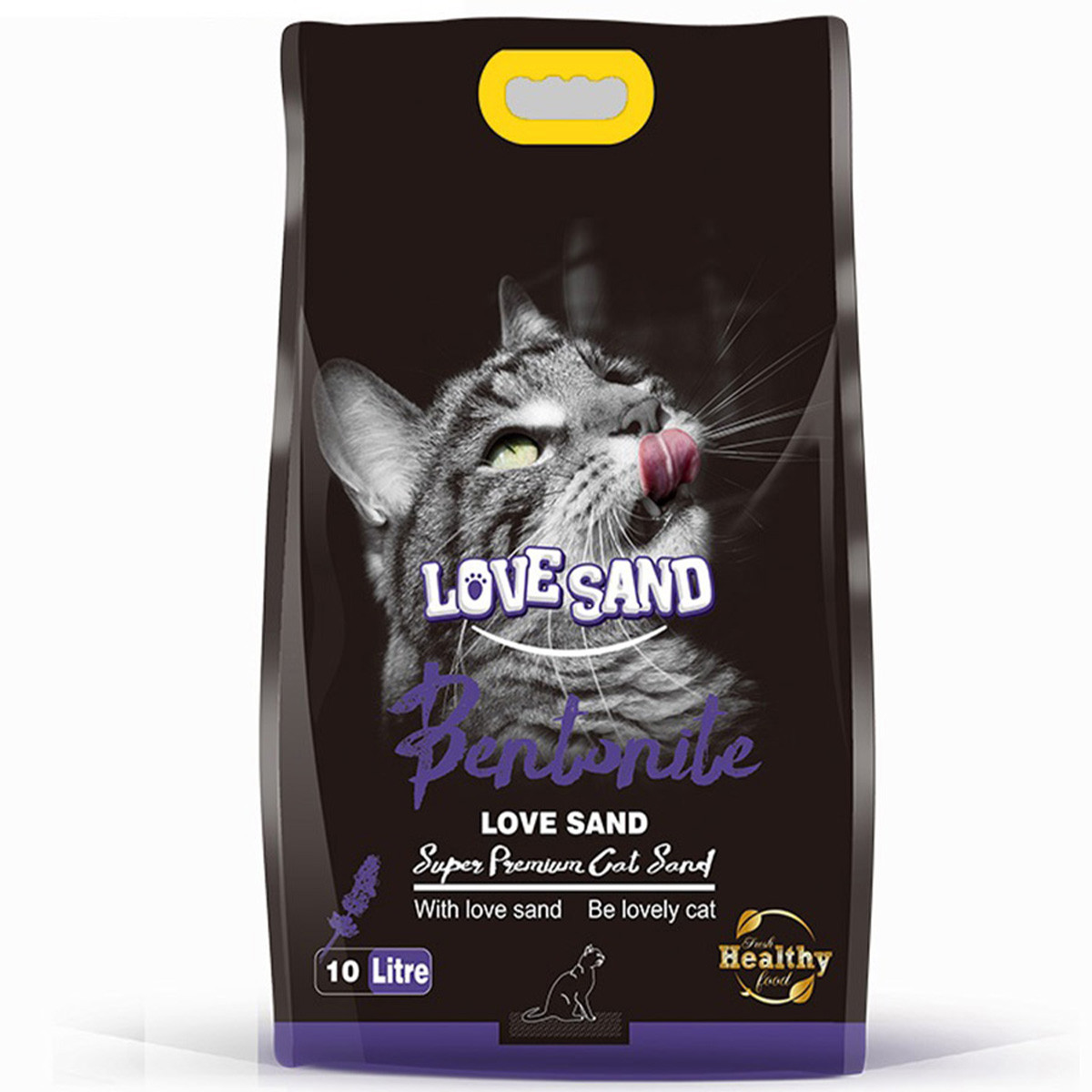 Наполнитель, Love sand, Комкующийся, 10л, (Lavender) - фото 1 - id-p111722930