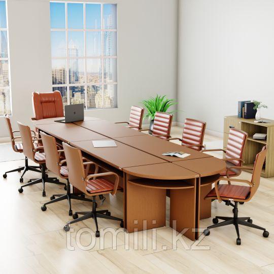 Стол в конференц зал из отдельных частей (модульный)