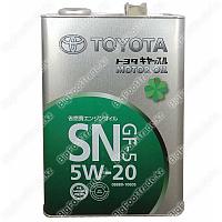 Моторное масло TOYOTA 
5W20 SN, 4 л