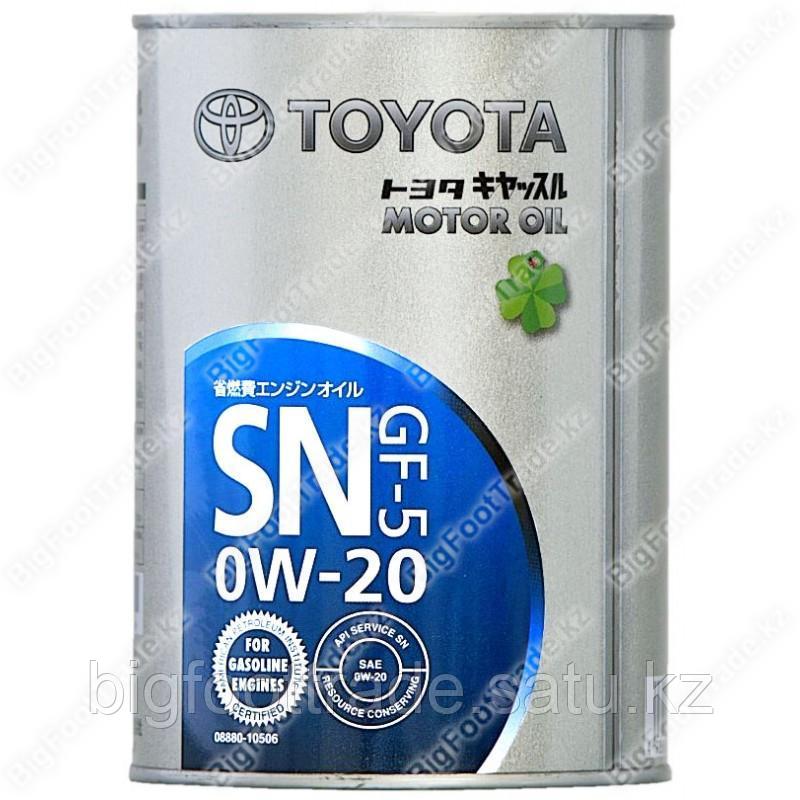 Моторное масло TOYOTA 
0W20 SN, 4 л