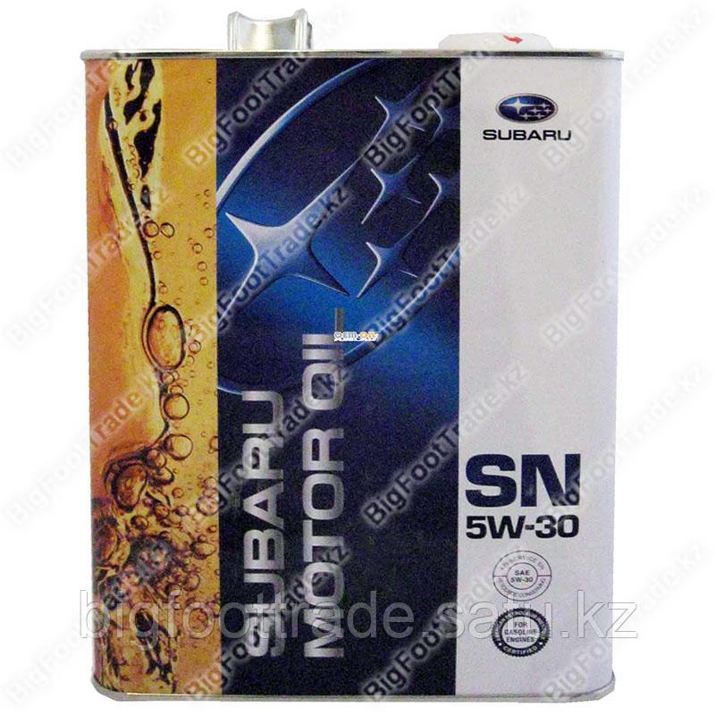 Моторное масло SUBARU 5W30 SN, 4 л - фото 1 - id-p43436169