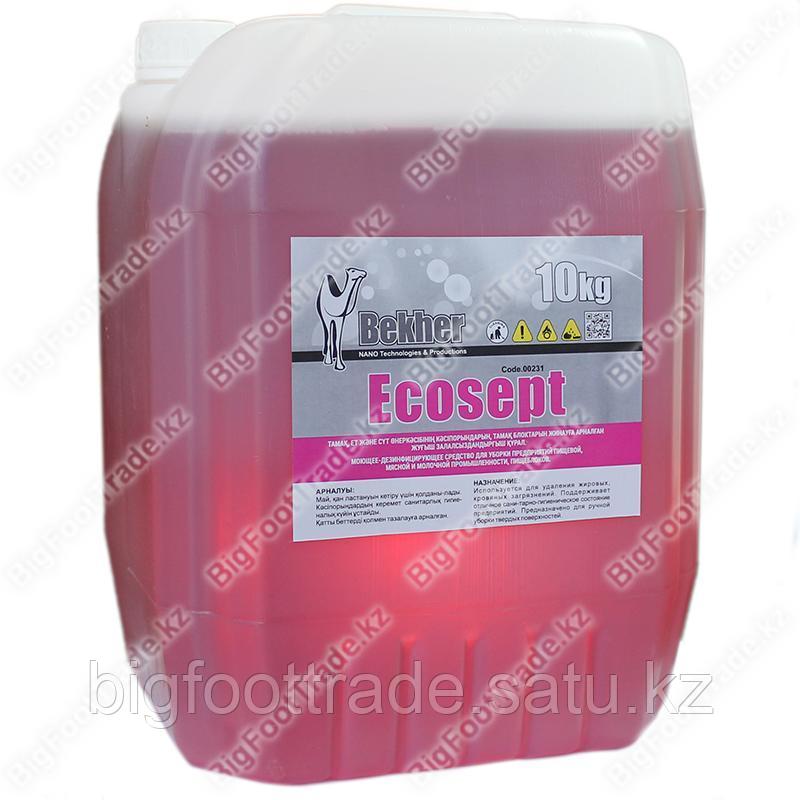 Моющее-дезинфицирующее 
средство для уборки, 10л
Ecosept