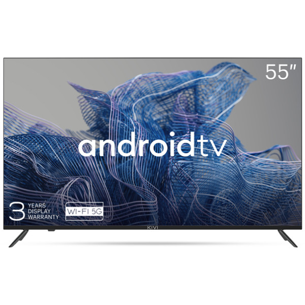 Телевизор 55" KIVI 55U740NB LED 4K UHD Google Android TV - фото 1 - id-p111724644