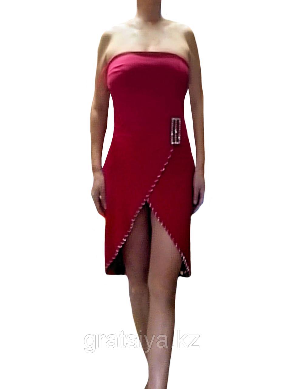 Вечернее Коктейльное Платье с Открытыми Плечами Мини - фото 2 - id-p111729413