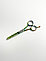Парикмахерские ножницы для стрижки волос "Flamingo - Green A1-35TGR", фото 2
