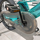 Детский Изумрудный двухколесный велосипед "Batler". 18" колеса. С боковыми поддерживающими колесиками., фото 2