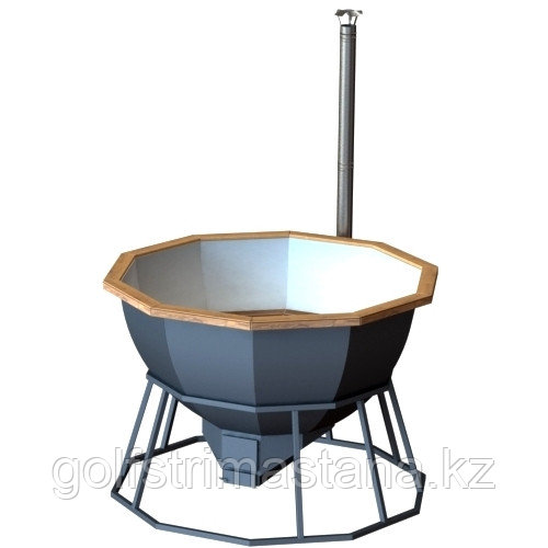 Банный чан с печью для 8-12 человек AISI 430 - фото 5 - id-p101069570