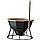 Банный чан с печью для 8-12 человек AISI 430, фото 2