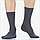 Носки мужские "OMSA" Серые (Размер 45-47 высокие), фото 4
