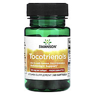 Swanson токотриенолы, 50мг, 60 мягких таблеток