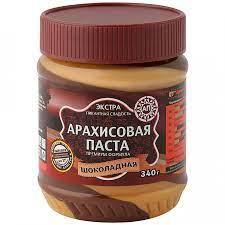 Шоколадная паста АЗБУКА ПРОДУКТОВ арахисовая 340г