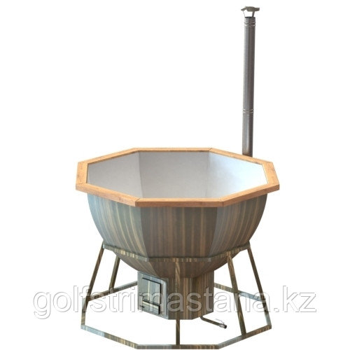 Банный чан (AISI 304), 4-7 человек, печь с водяной рубашкой - фото 3 - id-p111728281