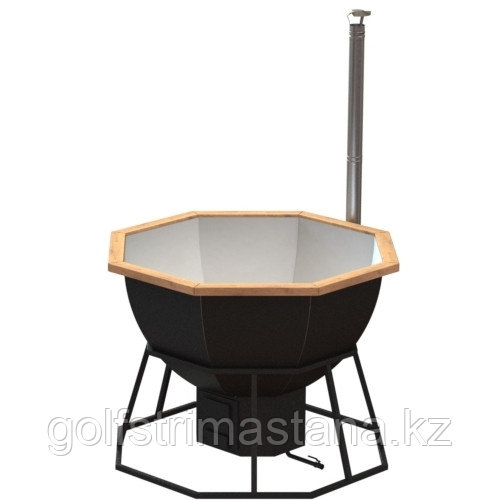 Банный чан (AISI 304), 4-7 человек, печь с водяной рубашкой - фото 1 - id-p111728281
