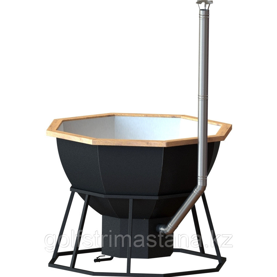 Банный чан (AISI 304), 4-7 человек, печь с водяной рубашкой - фото 2 - id-p111728281