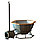 Банный чан, печь наружная для 3-5 человек AISI 430, фото 2