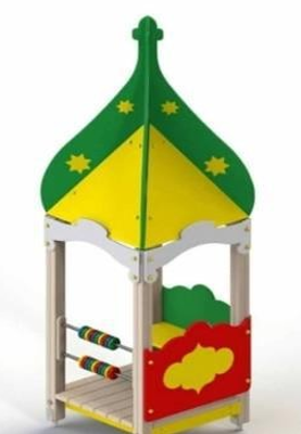 Домик-беседка "Восточная сказка" с высоким шатровым куполом