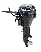 Четырехтактный лодочный мотор SEATAN F9.9BWS, 9.9 л.c, румпельный, нога "S"