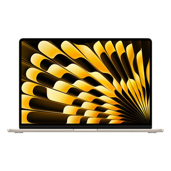 MacBook Air 15.3" (M2, 8C CPU/10C GPU, 2023) 8 ГБ, 256 ГБ SSD, сияющая звезда - фото 1 - id-p111731932