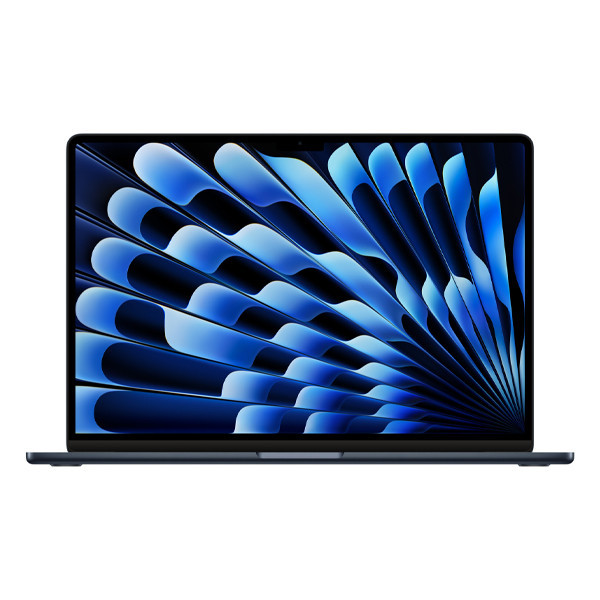 MacBook Air 15.3" (M2, 8C CPU/10C GPU, 2023) 8 ГБ, 512 ГБ SSD, полуночный черный - фото 1 - id-p111731936