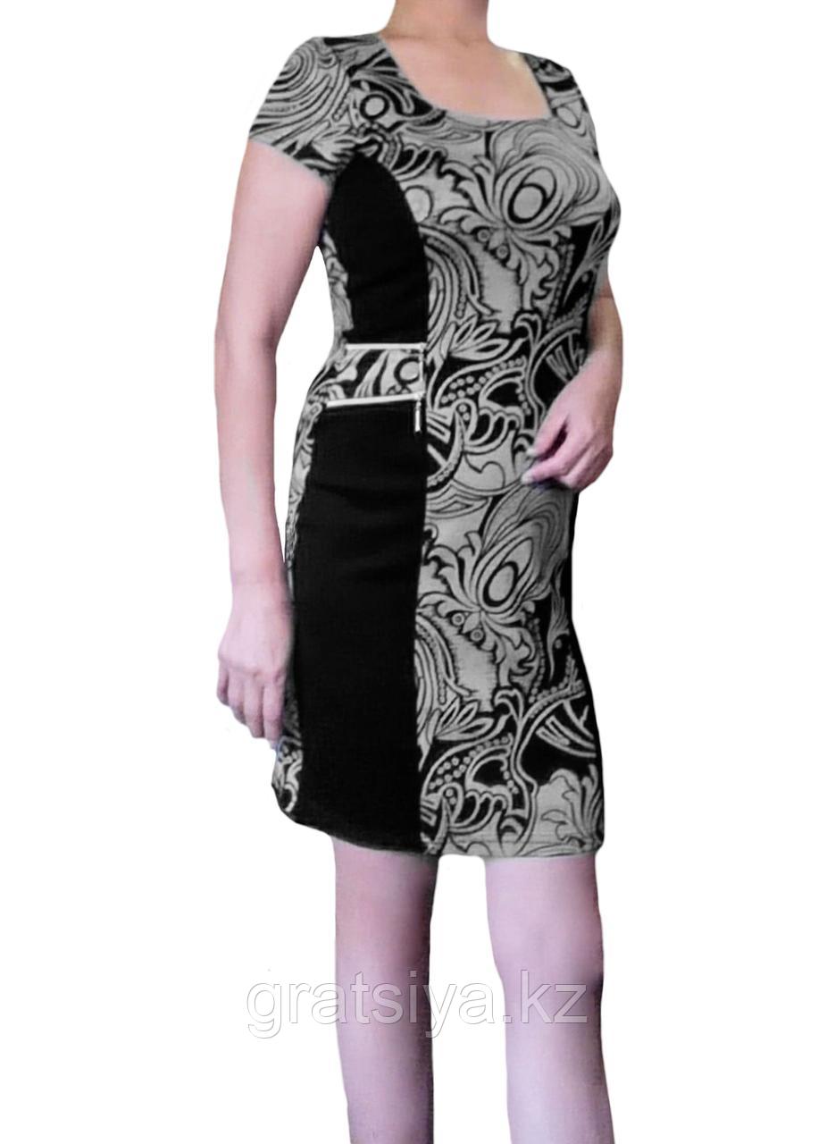 Женское Элегантное Платье Прямое Облегающее Миди - фото 2 - id-p99978672