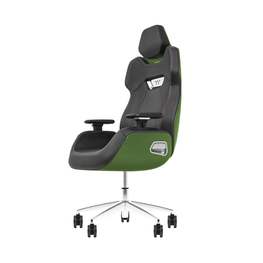 Игровое компьютерное кресло Thermaltake ARGENT E700 Racing Green 2-010082-TOP GGC-ARG-BGLFDL-01