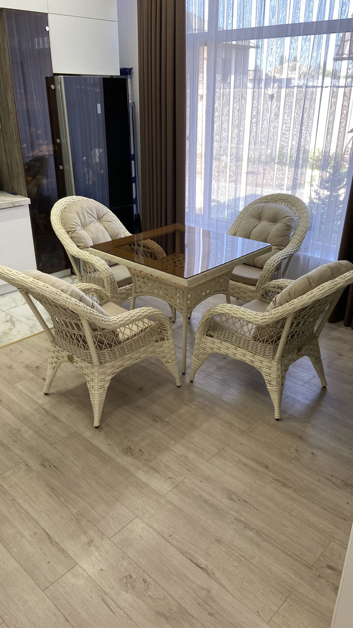 Комплект мебели Изабелла (стол и стулья) Izabella -комплект от 2 до 10 персон - фото 6 - id-p111363501