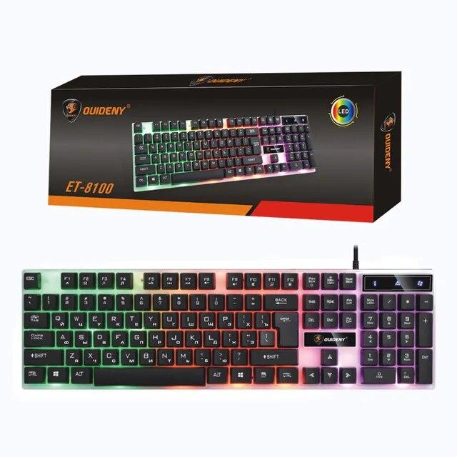 Клавиатура механическая игровая с подсветкой