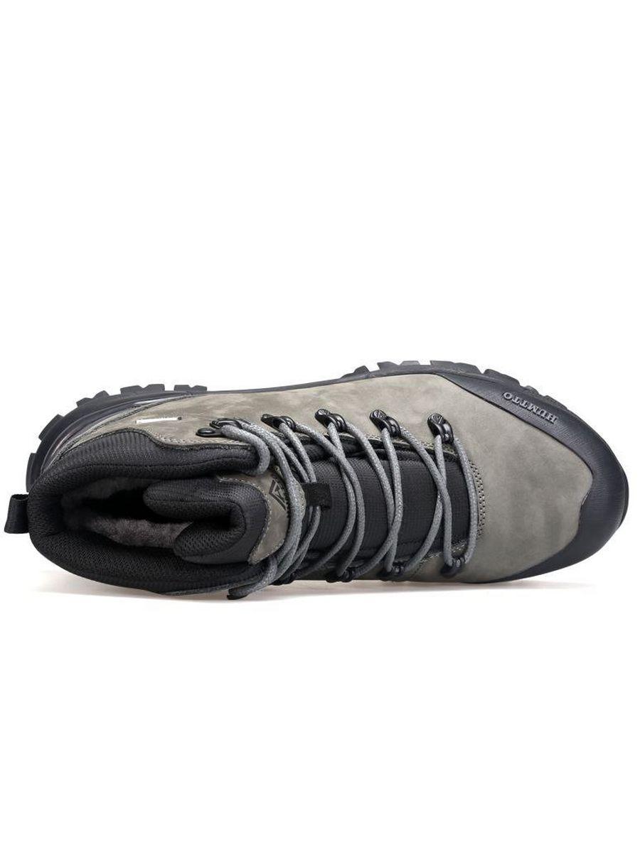 Зимние повседневные кожаные ботинки с натуральным мехом - фото 4 - id-p111734053