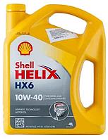 Автомобильное масло двигателя SHELL HELIX HX6 10W40 4L