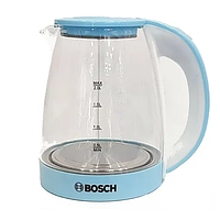 Электрический чайник термостойкий Bosch 2 л BS-993 голубой