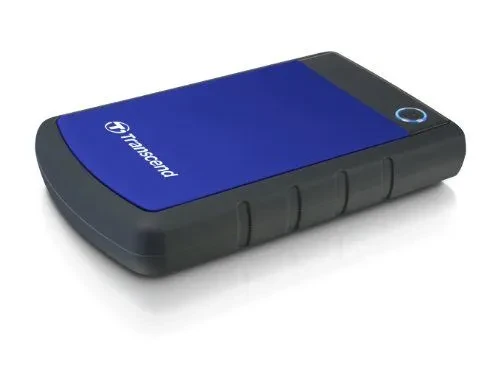 1000 Gb Transcend, Portable HDD 2,5'' Violet, USB 3.1 (TS1TSJ25H3P) - фото 1 - id-p111620709