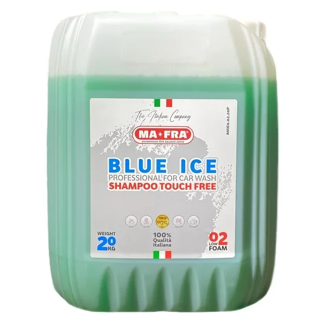 Шампунь для автомойки Ma-Fra BLUE ICE 2G 20кг, эмульсия