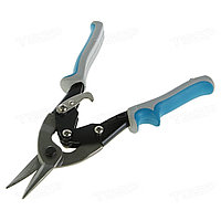 Ножницы по металлу прямые РемоКолор с обрезиненной рукояткой 250мм 19-6-401