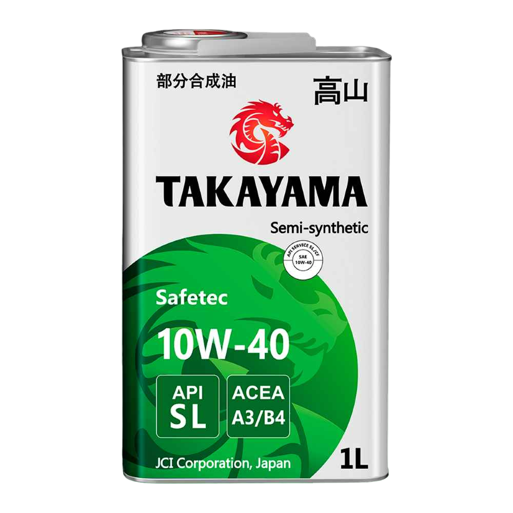Автомобильное масло двигателя TAKAYAMA API SL/CF ACEA A3/B4 10W40 1л - фото 1 - id-p111744138
