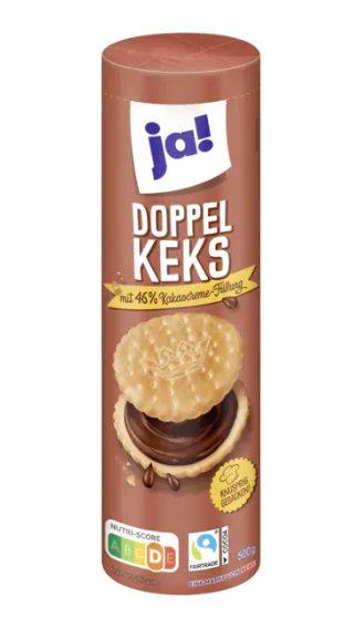 Печенье с шоколадом JA DOPPEL KEKS 150гр. - фото 1 - id-p111744235