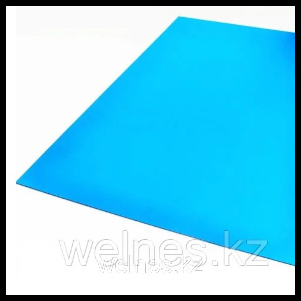 Лист профильный PVC (ПВХ) Cefil Plate Blue для облицовки чаши бассейна (размер = 1000х2000 мм)