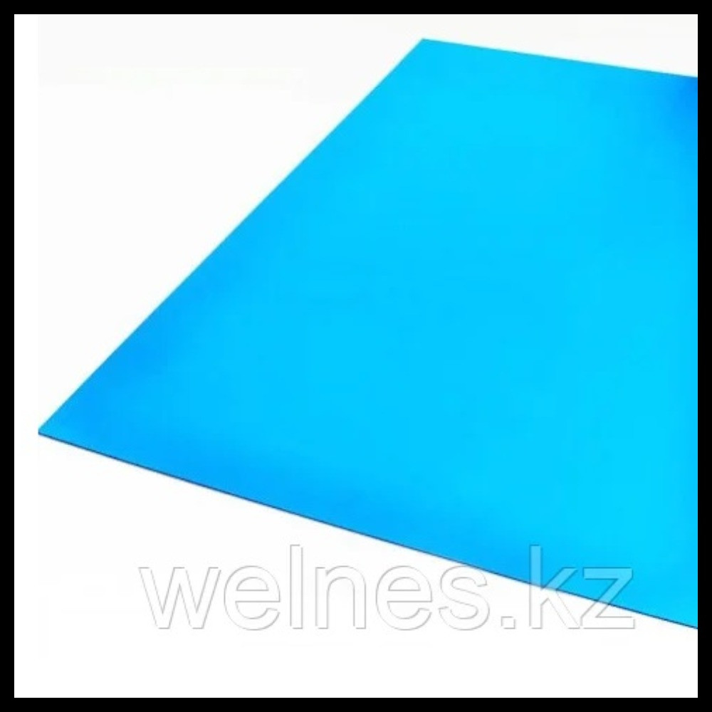 Лист профильный PVC (ПВХ) Cefil Plate Blue для облицовки чаши бассейна (размер = 1000х2000 мм) - фото 1 - id-p107340666