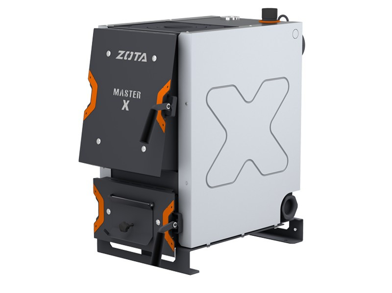 Котел твердотопливный Zota Master X 32 кВт с плитой