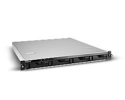 Система хранения данных NAS Asustor Lockerstor AS6504RS, 4 LFF, RAID 0,1,5,6,JBOD, 2х2.5GbE, 2х 1GbE, 1x8GB, 4
