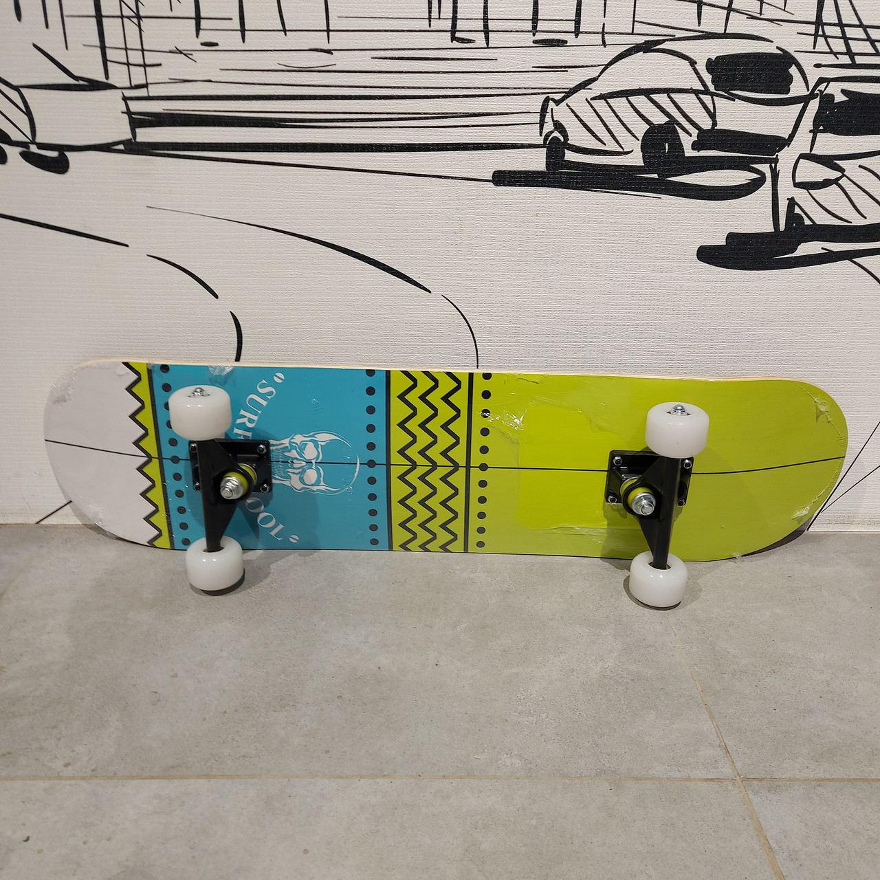 Трюковый скейтборд профессиональный "Surf cool". Трюковой. Skateboard. Роликовая доска. - фото 2 - id-p111746268