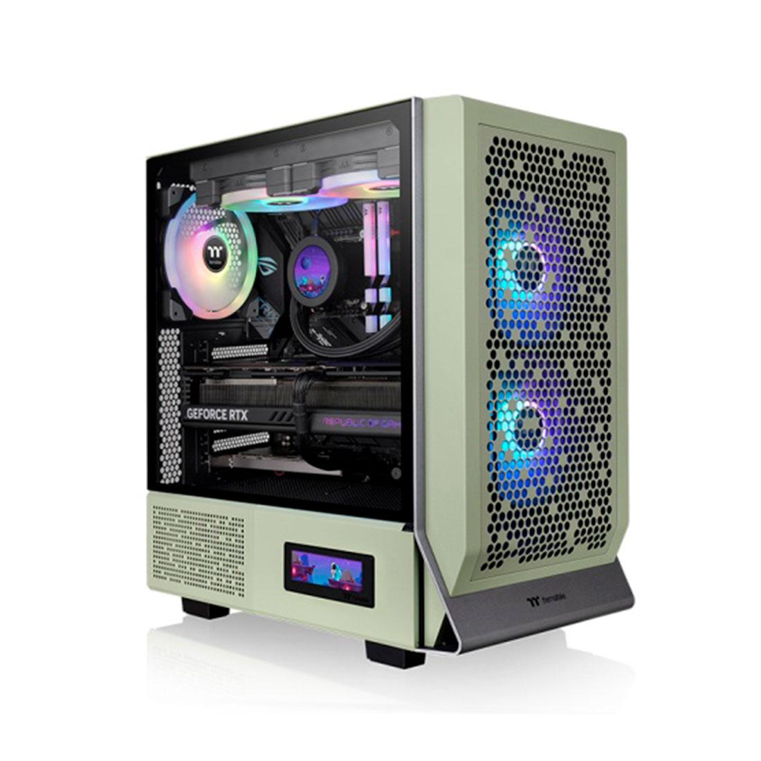 Компьютерный корпус Thermaltake Ceres 300 TG ARGB Matcha Green без Б/П 2-014767 CA-1Y2-00MEWN-00